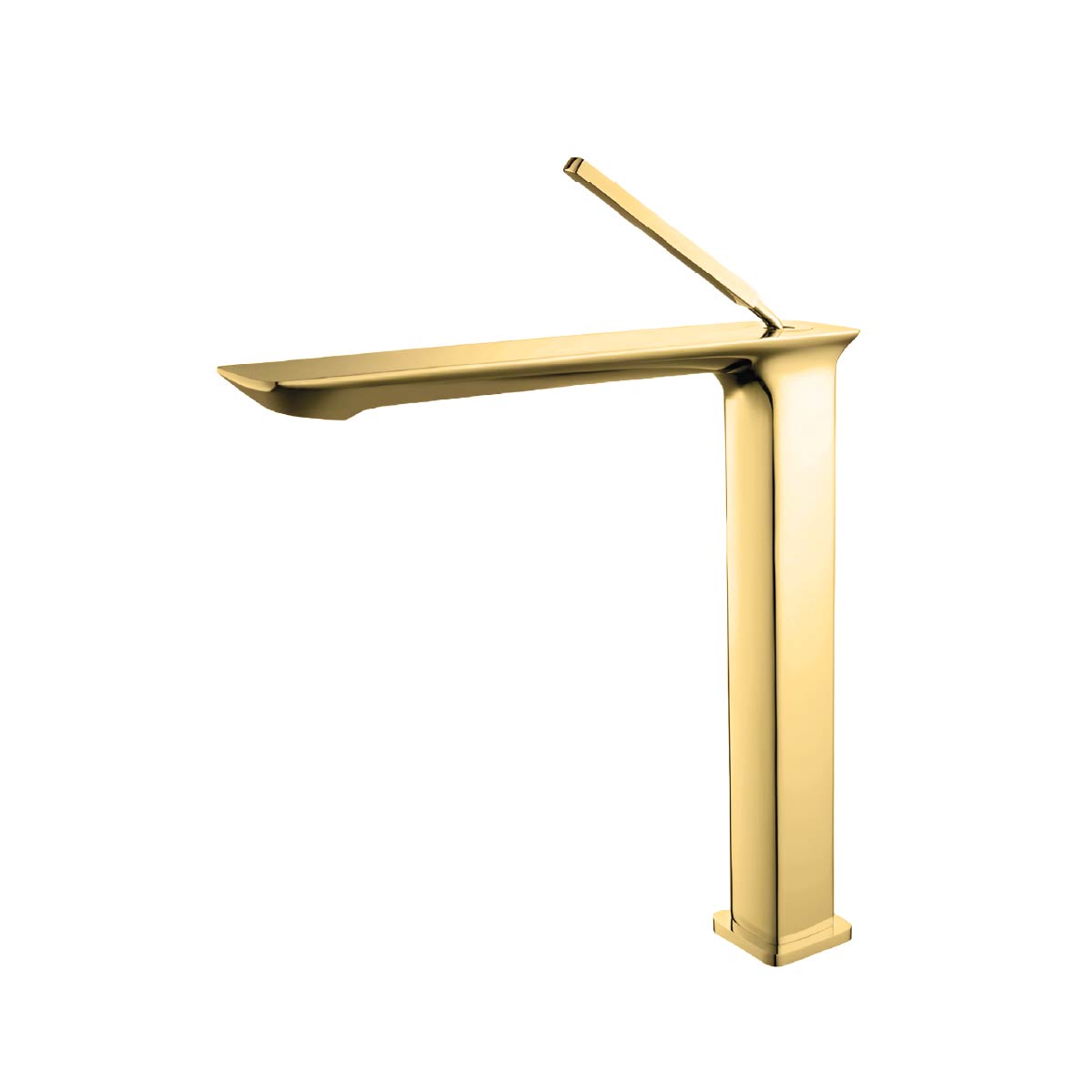 Mezcladora Monoc.P/Bowl (Alto) Bossini-1 Bronce Gold - Fratelli Premium